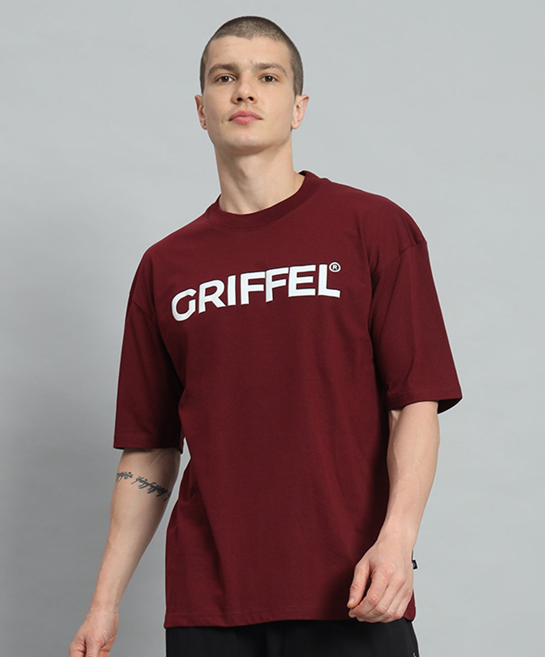 GRIFFEL Reg' Logo Oversized T-Shirt