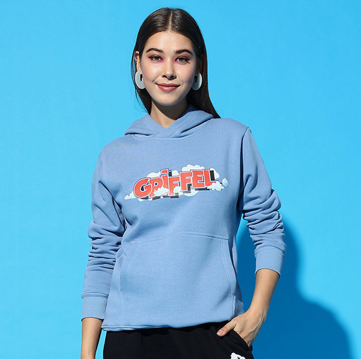 GRIFFEL Hoodie Neck Sweatshirt