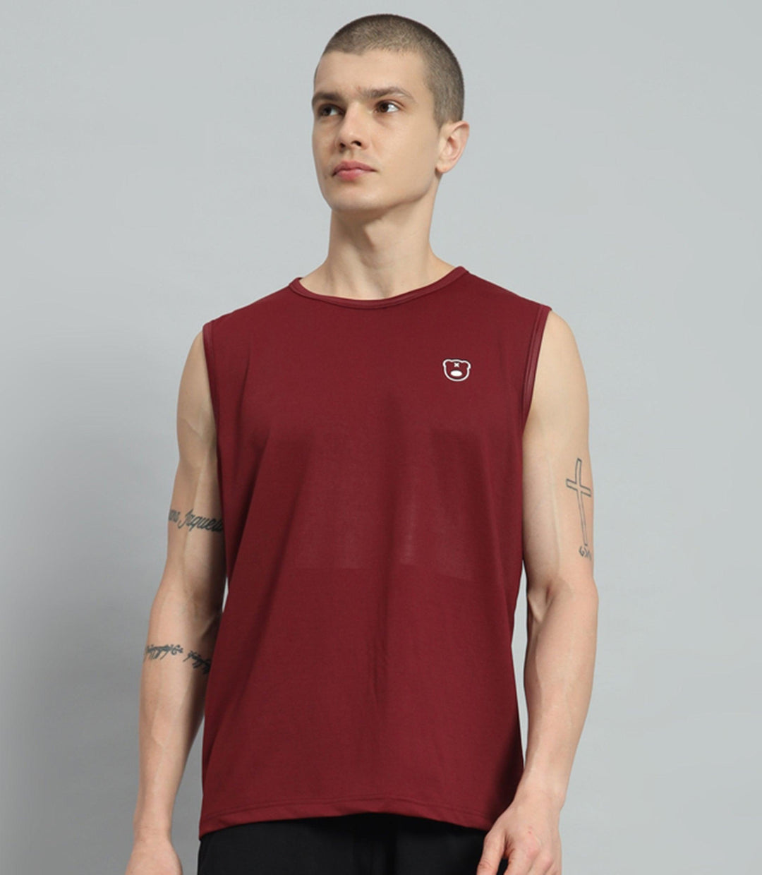 Teddy Logo Sleeveless  T-shirt