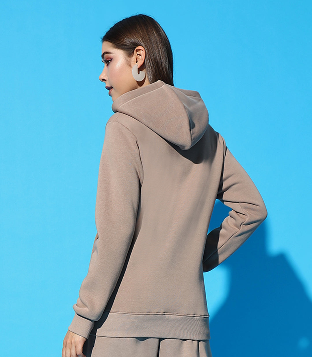 GRIFFEL Hoodie Neck Sweatshirt