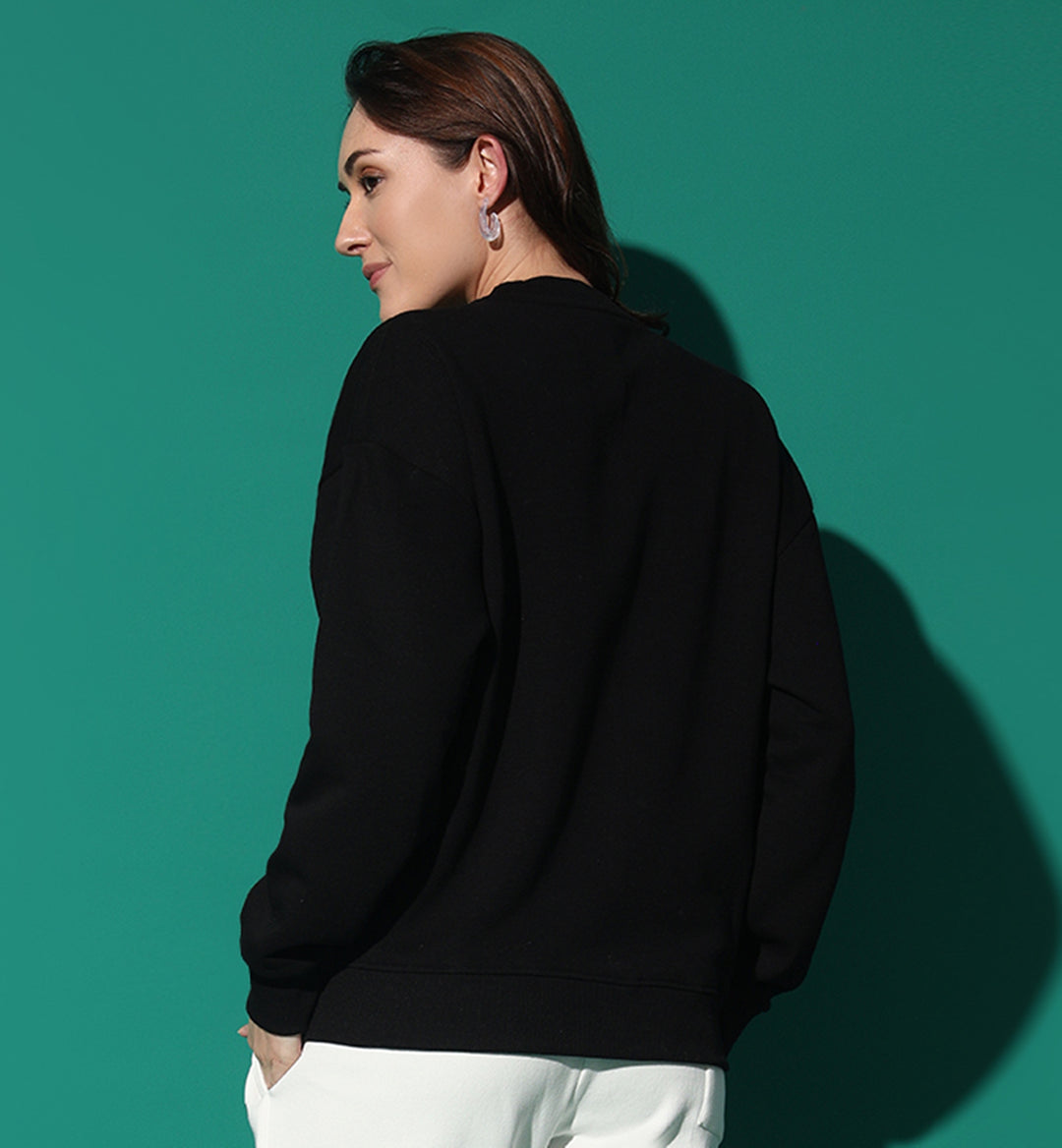 GRIFFEL Round Neck Oversized Sweatshirt