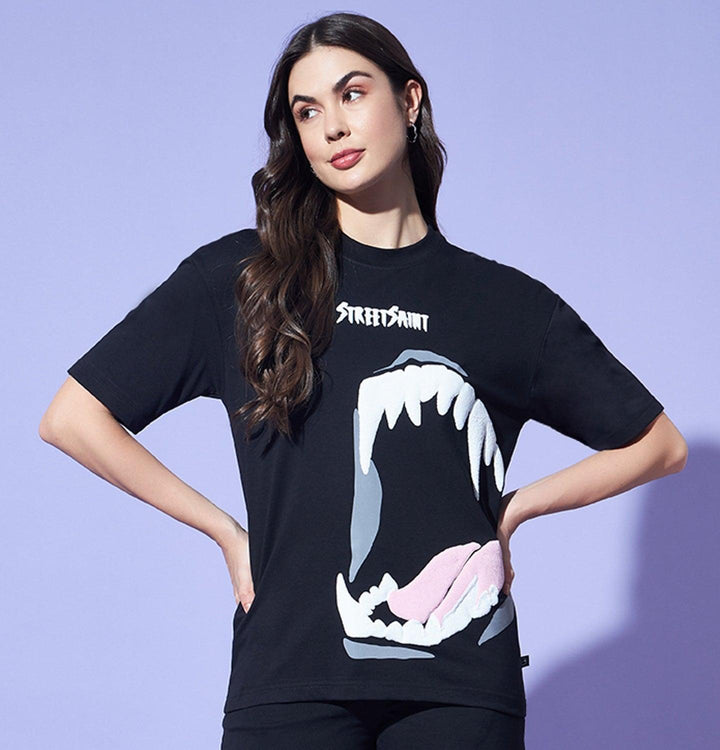 SHARK TEETH Oversized T-shirt