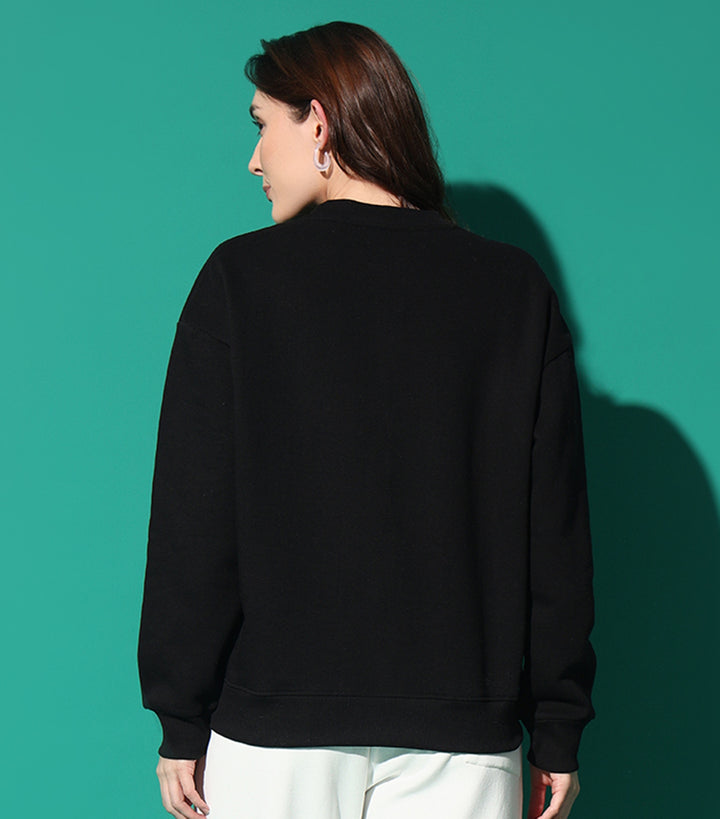 TRAVEL Round Neck Oversized Sweatshirt