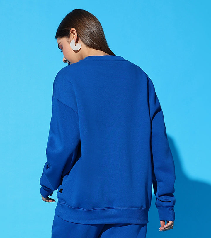 GRIFFEL Round Neck Oversized Sweatshirt