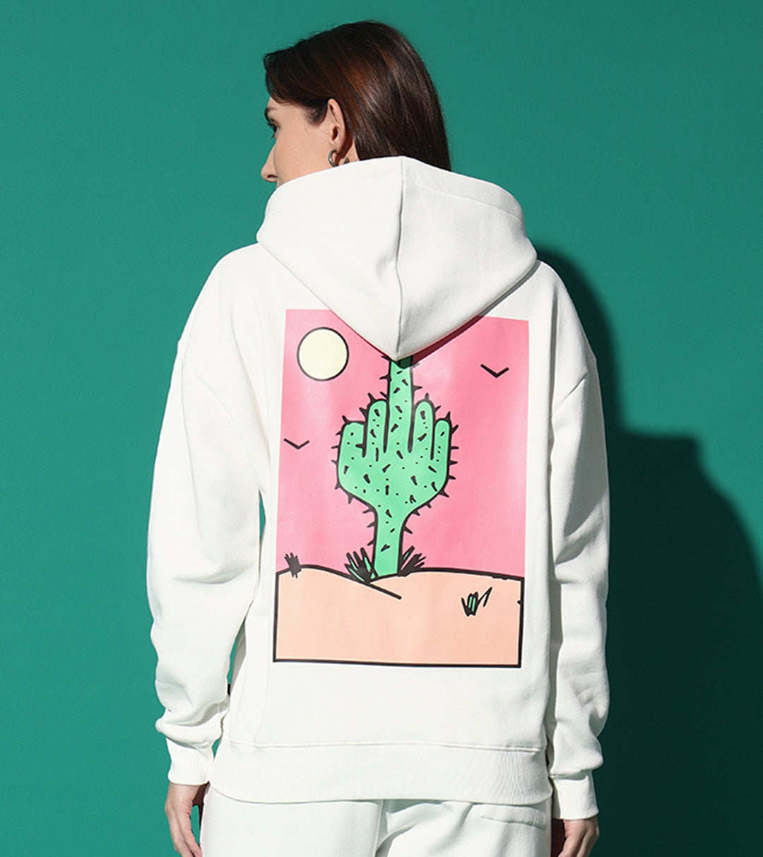 Cactus Oversized Hoodie