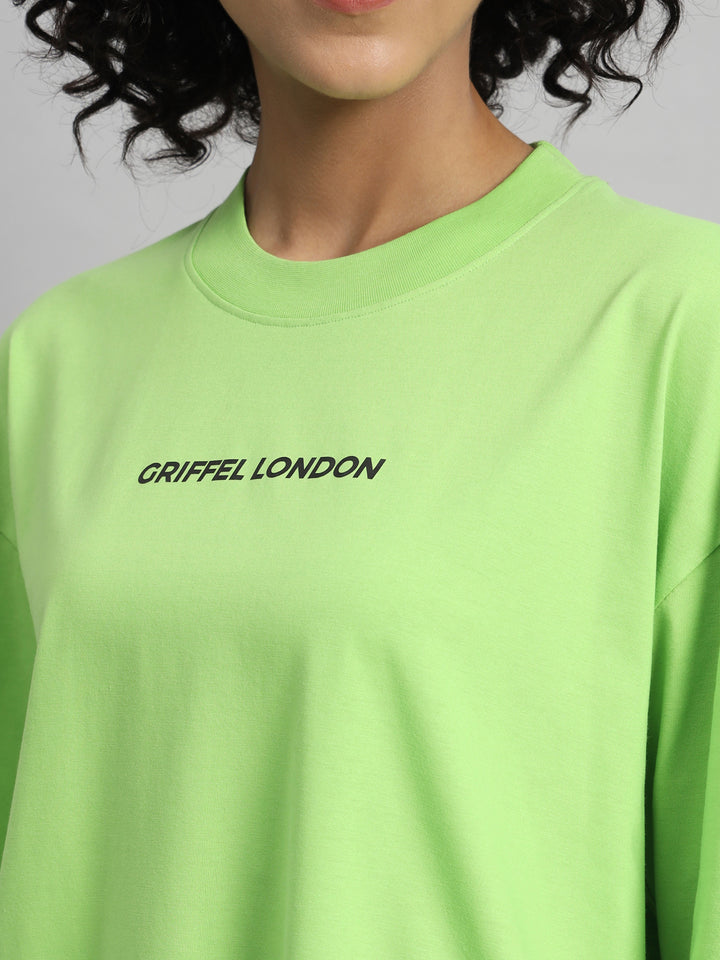 Basic Logo Oversized T-shirt - griffel