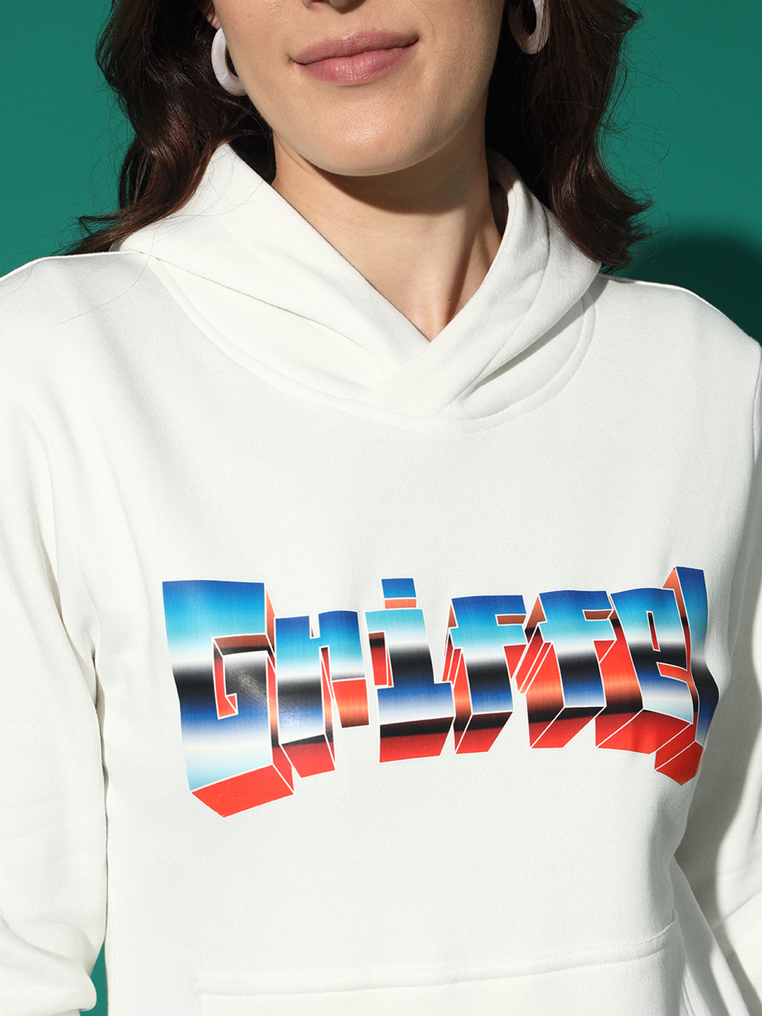 GRIFFEL Hoodie Neck Sweatshirt