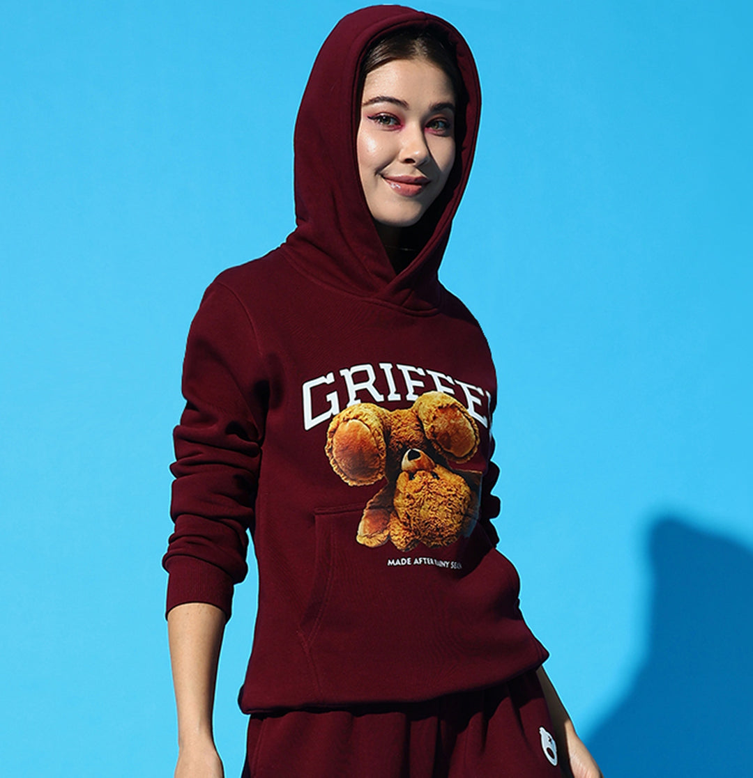 GRIFFEL Hoodie Neck Sweatshirt