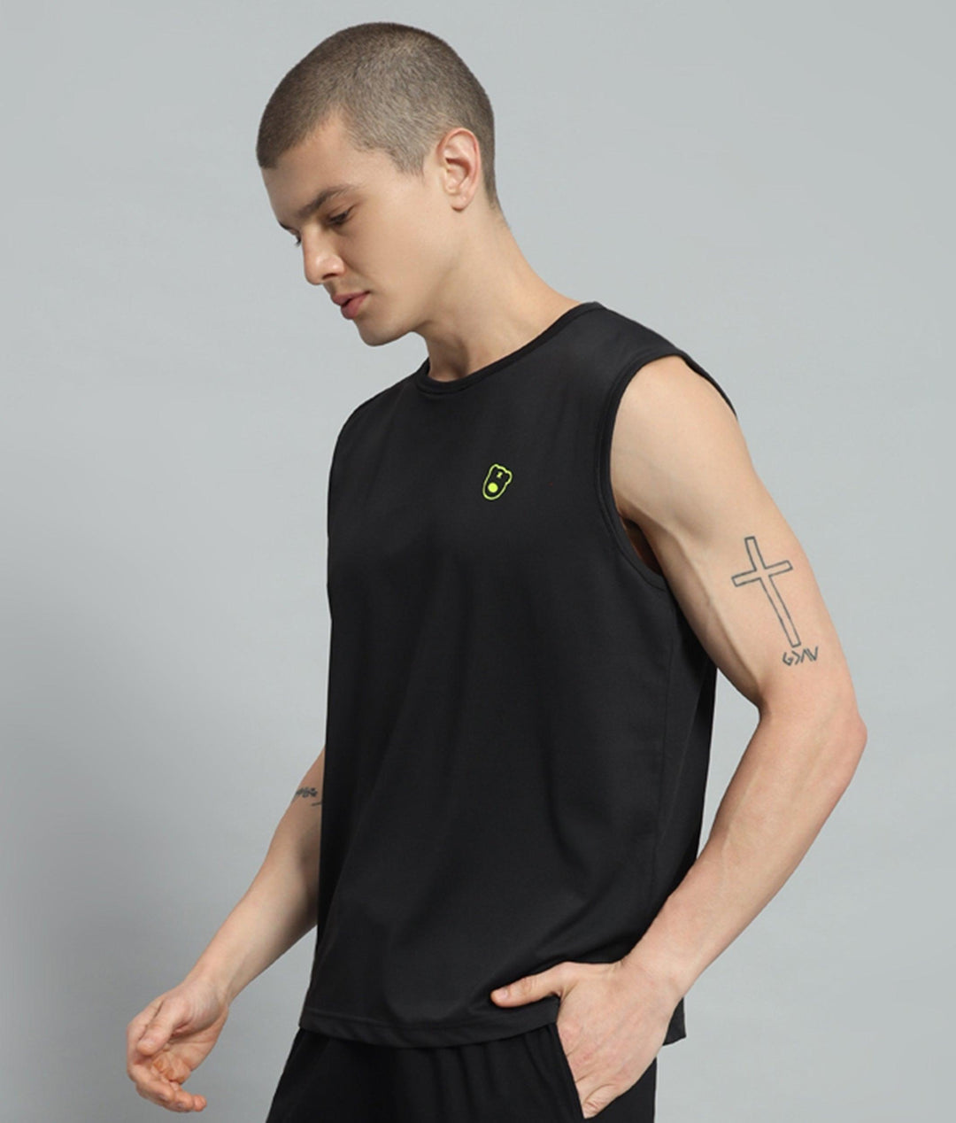 Teddy Logo Sleeveless  T-shirt