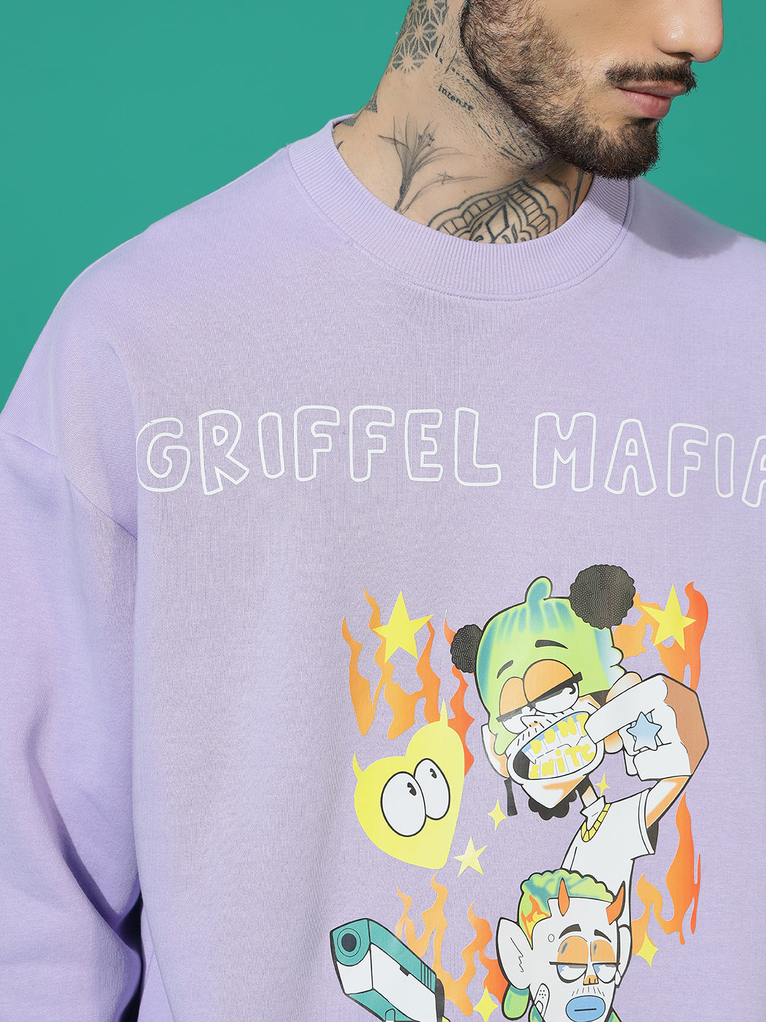 GRIFFEL MAFIA Oversized Sweatshirt