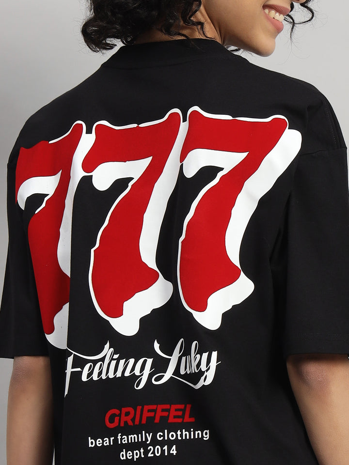 777 Oversized T-shirt - griffel