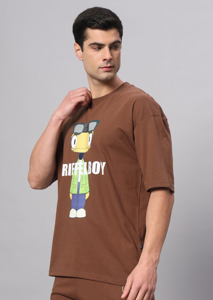 Griffel Boy Drop Shoulder Oversized T-shirt - griffel