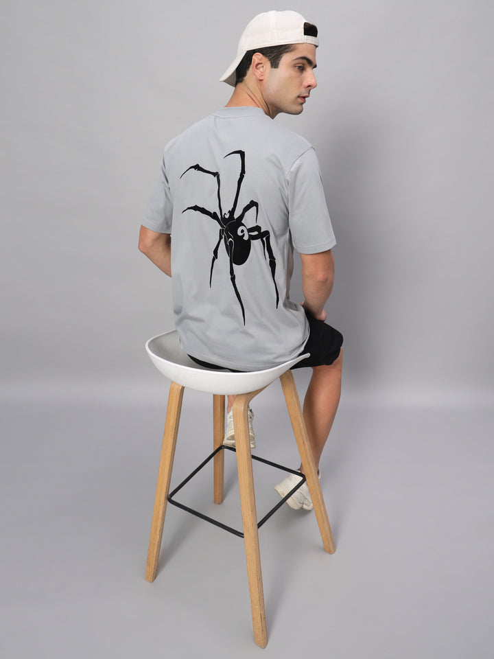 Spider Drop Shoulder Oversized T-shirt - griffel
