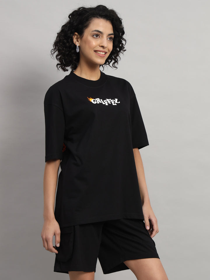 Never Look Back Oversized T-shirt - griffel