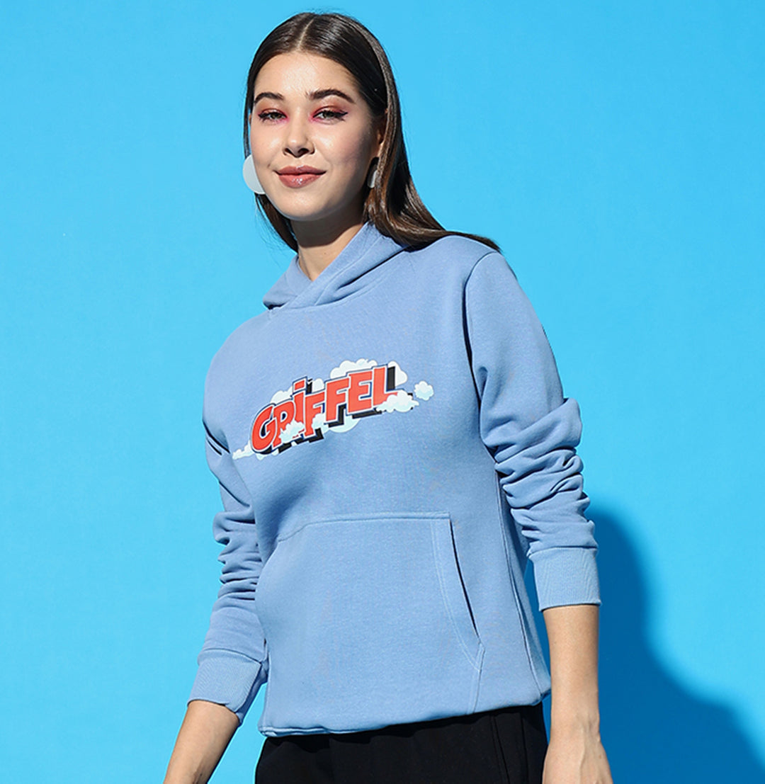 GRIFFEL Hoodie Neck Sweatshirt