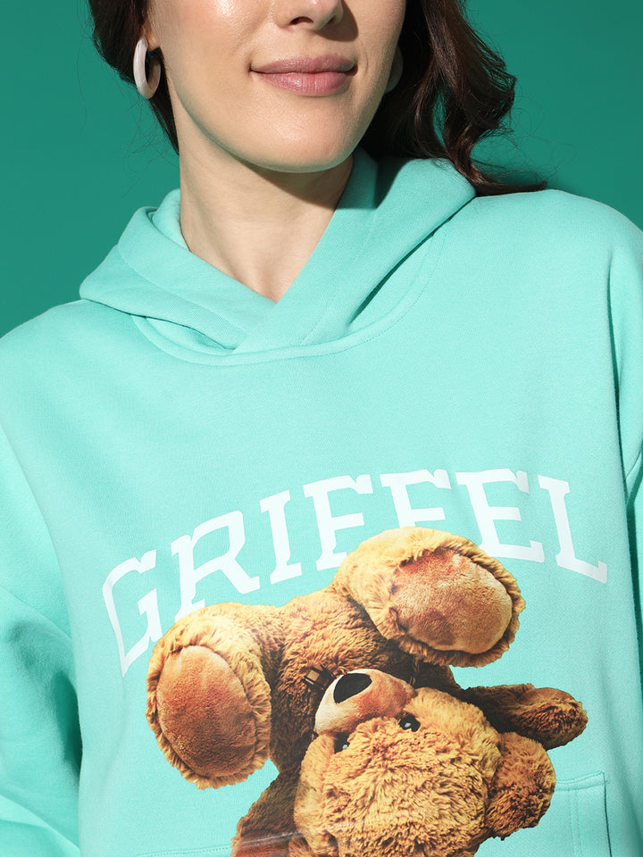 GRIFFEL Hoodie Neck Sweatshirt