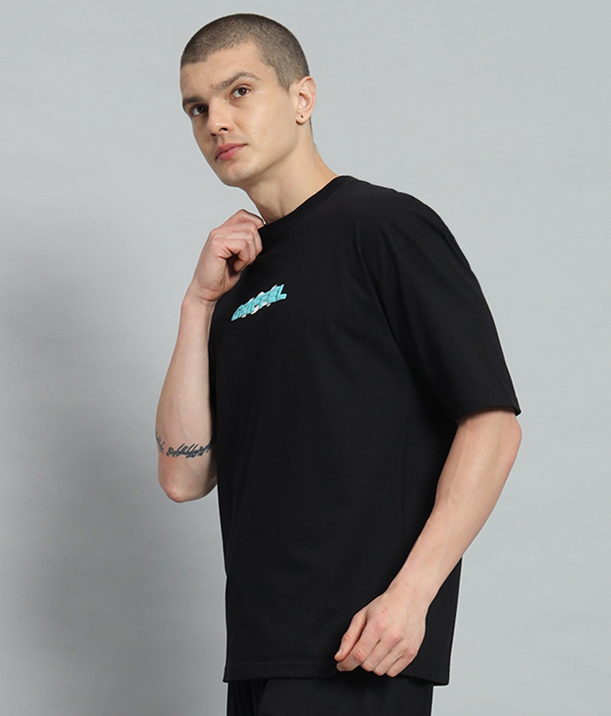 【OVERDUE FLAIR】BUTTON EYELET T-SHIRT 3色 ERROR 404 Oversized T-Shirt – griffel
