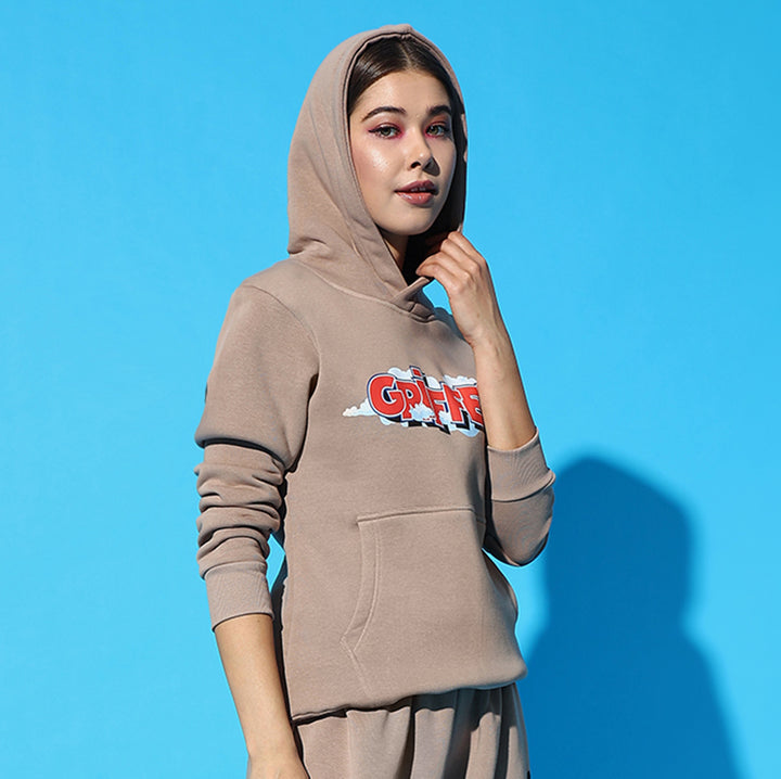 GRIFFEL Hoodie Neck Sweatshirt