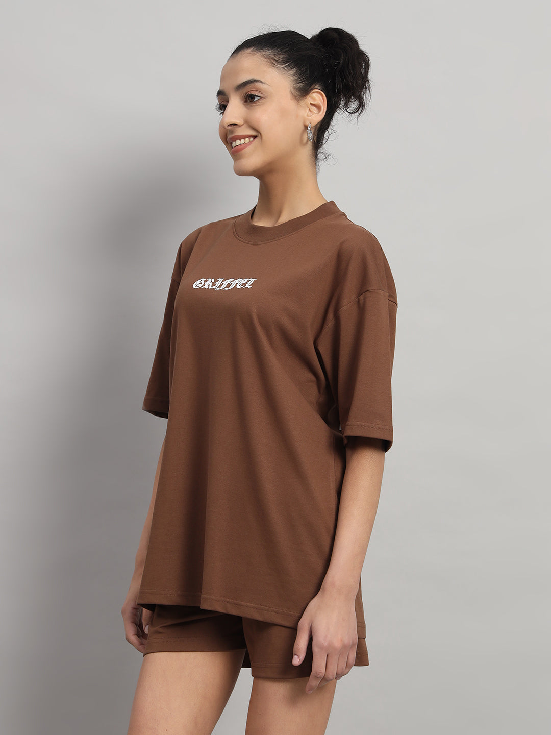 MAKE A MOVE Oversized T-shirt - griffel