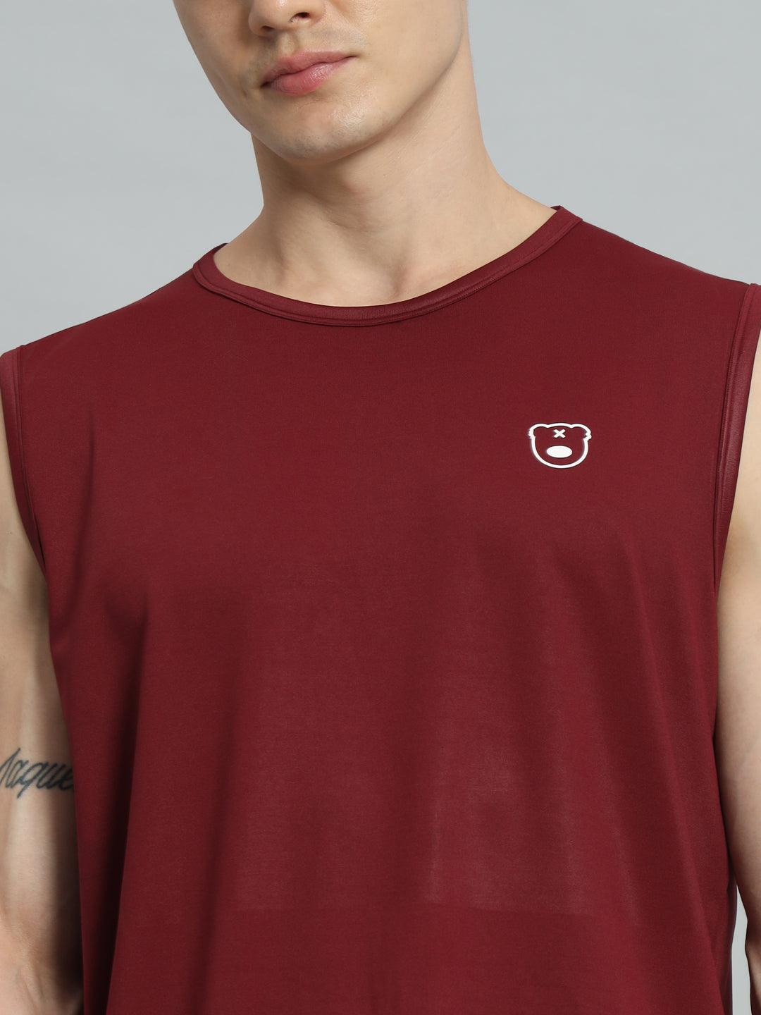 Teddy Logo Sleeveless  T-shirt