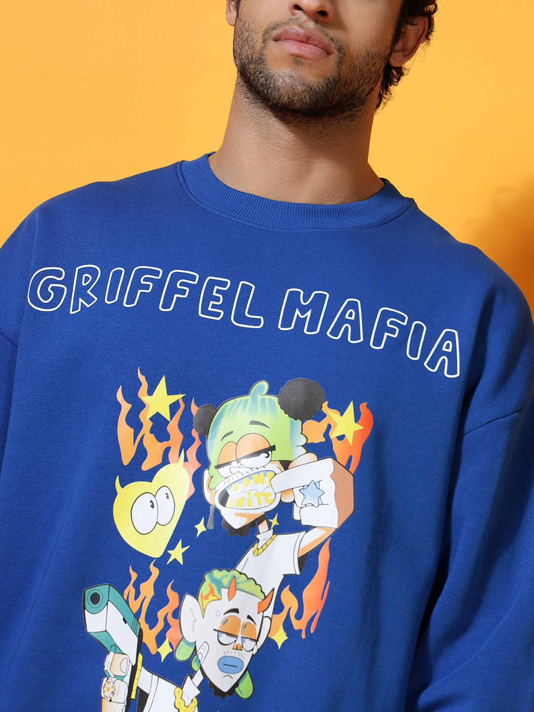 GRIFFEL Mafia Oversized Sweatshirt