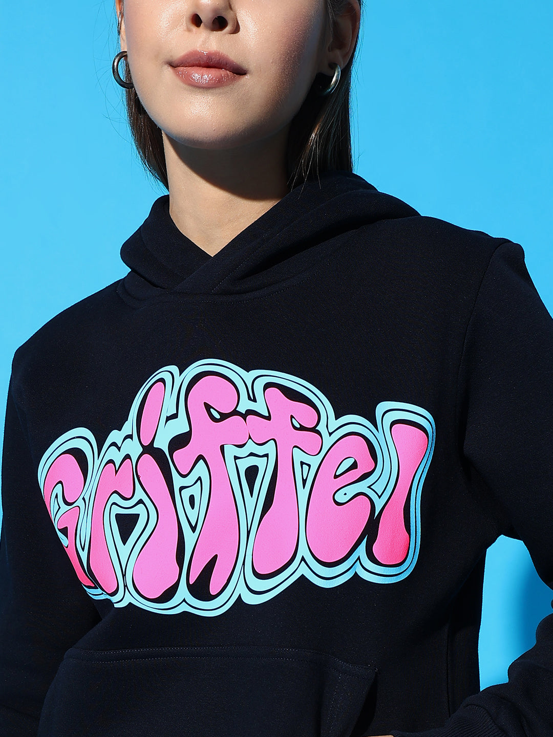 GRIFFEL Hoodie Neck Sweatshirt