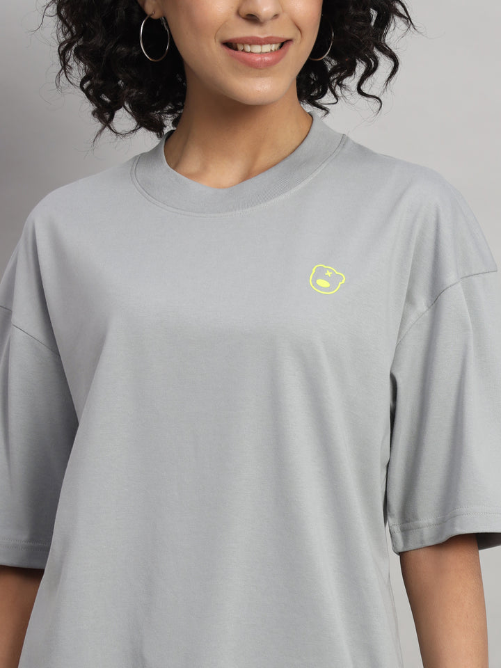 Teddy Logo Oversized T-shirt - griffel