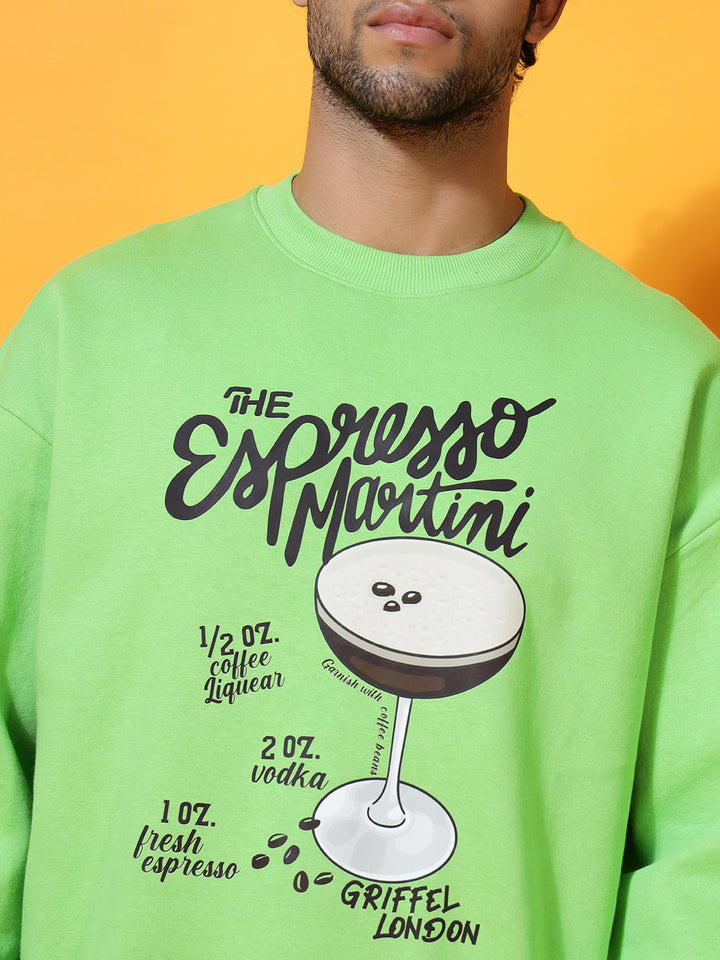 Espresso Oversized Sweatshirt 🍸