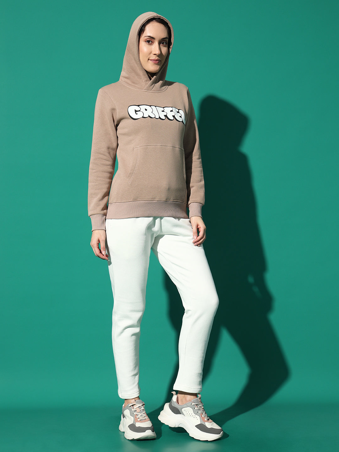 GRIFFEL Hoodie Neck Sweatshirt