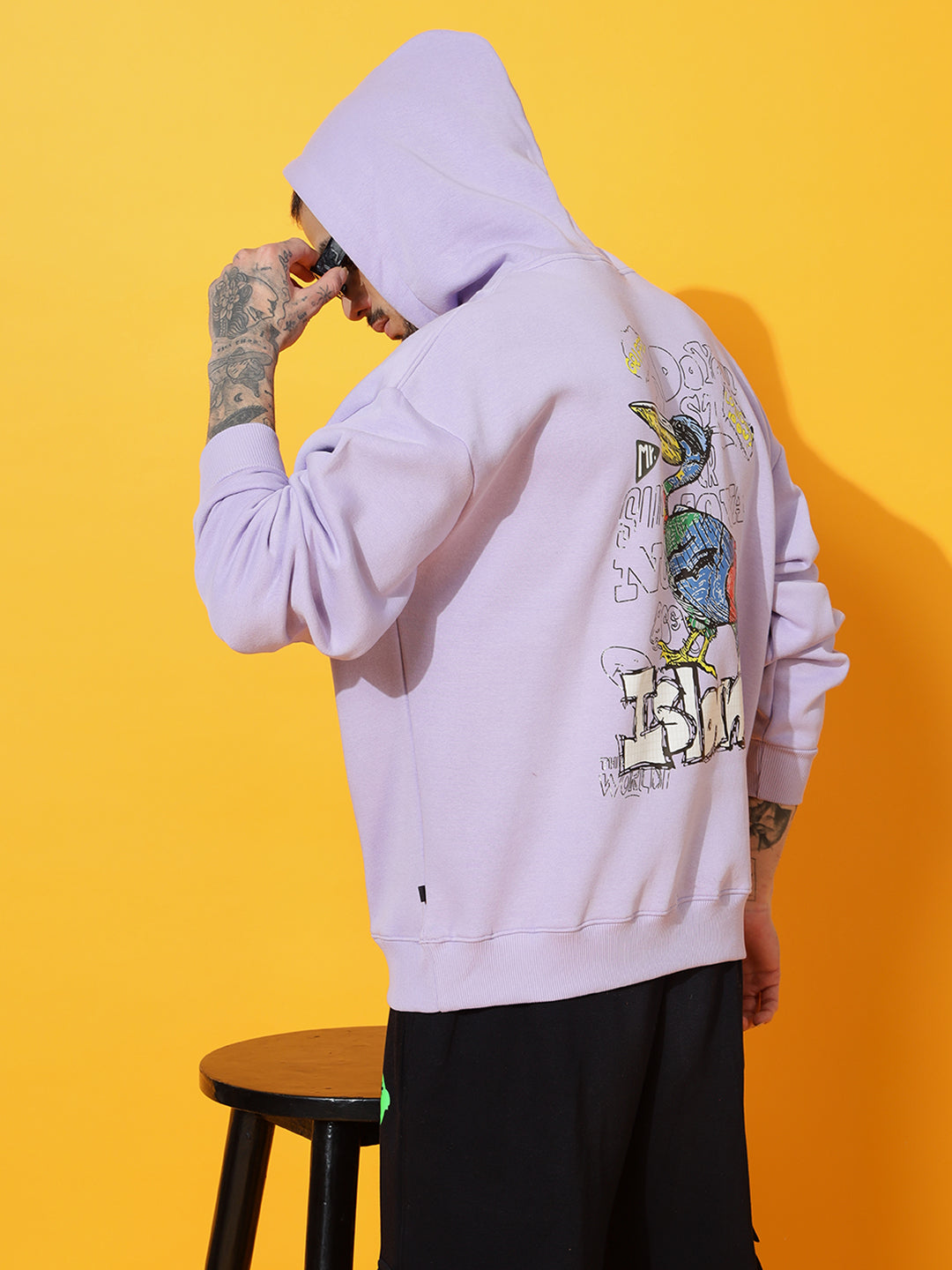 ISLAND BIRD Oversized Hoodie