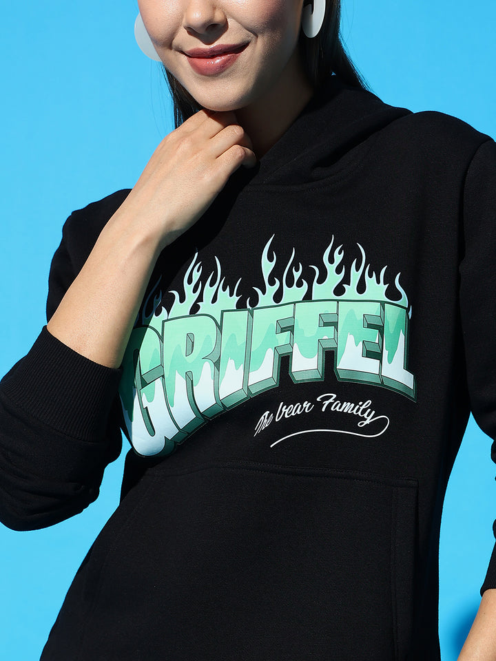 GRIFFEL Hoodie Neck Sweatshirt