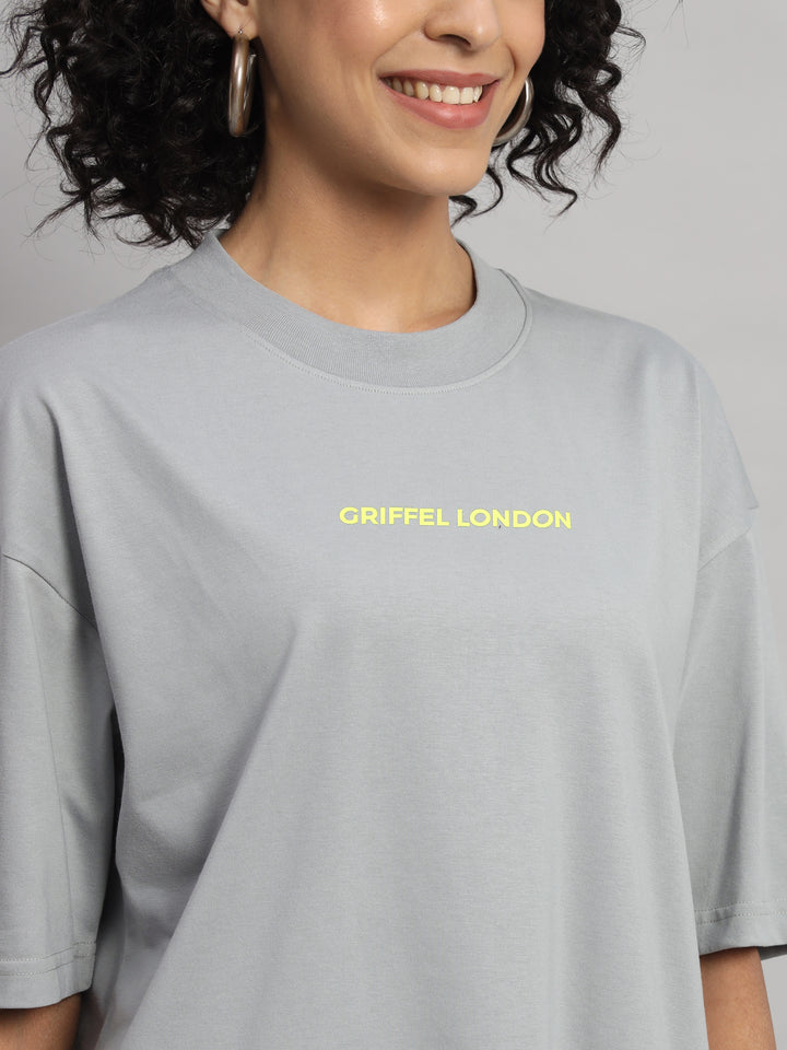 Basic Logo Oversized T-shirt - griffel
