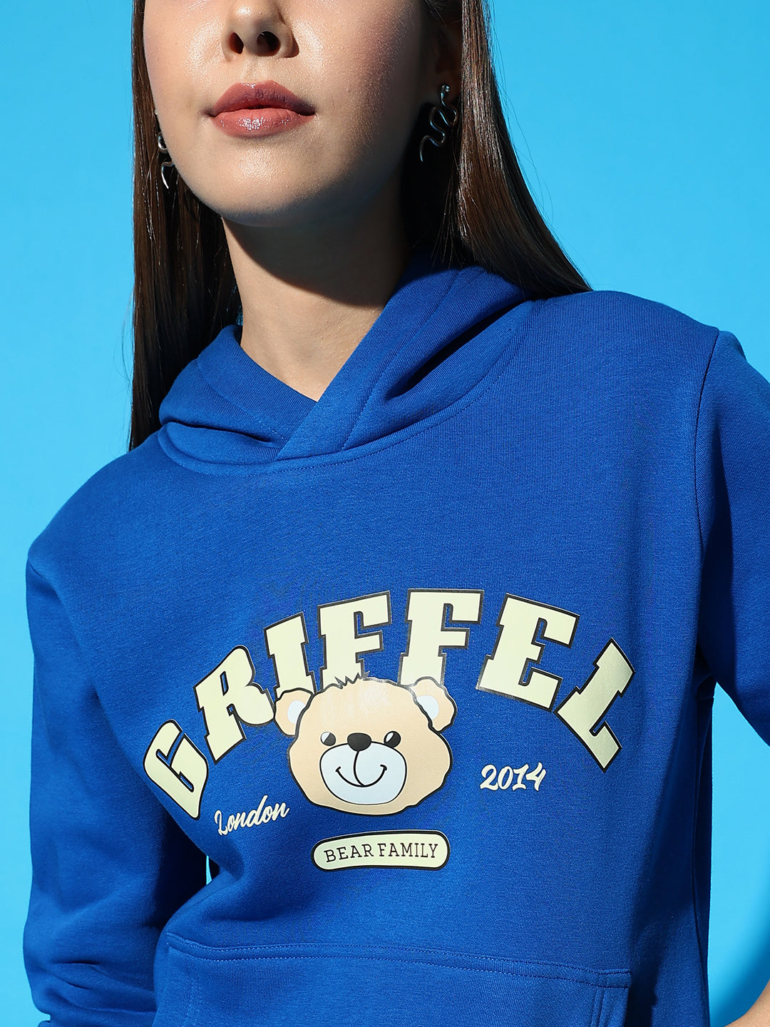 GRIFFEL Hoodie Neck Sweatshirt