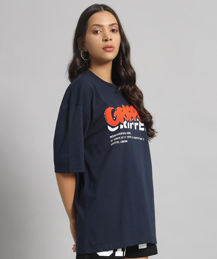 PUFF LOGO Oversized T-shirt