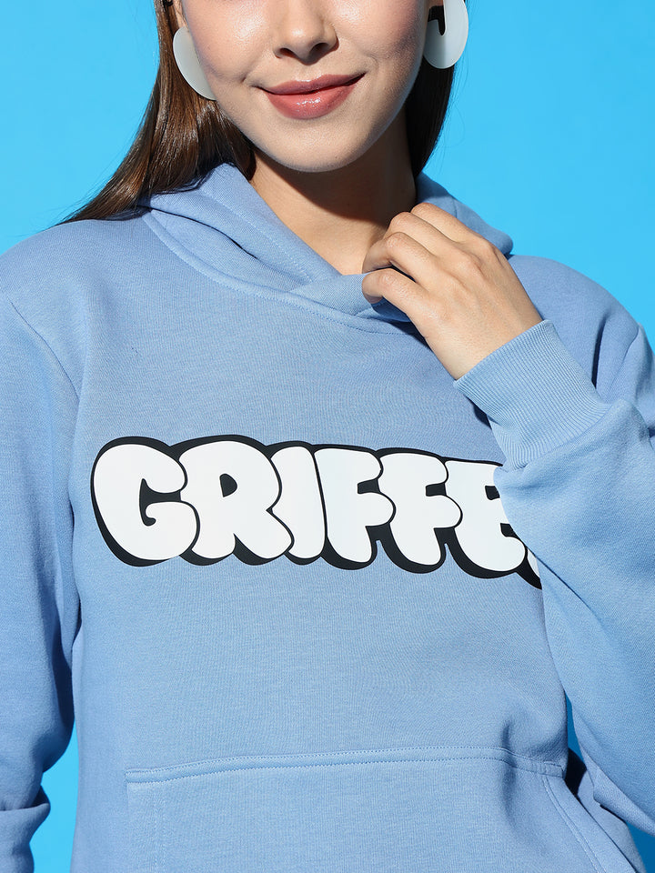 GRIFFEL Hoodie Neck Sweatshirt