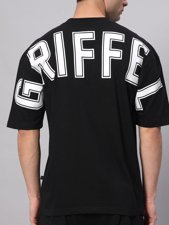 Sports Drop Shoulder Oversized T-shirt - griffel
