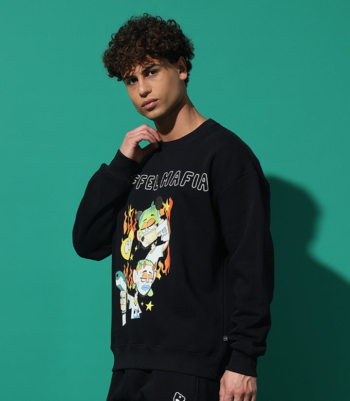 GRIFFEL MAFIA Oversized Sweatshirt