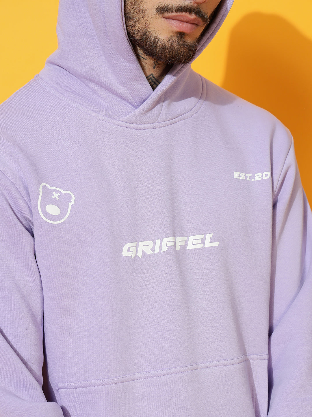 TECH LAVENDER Oversized Hoodie