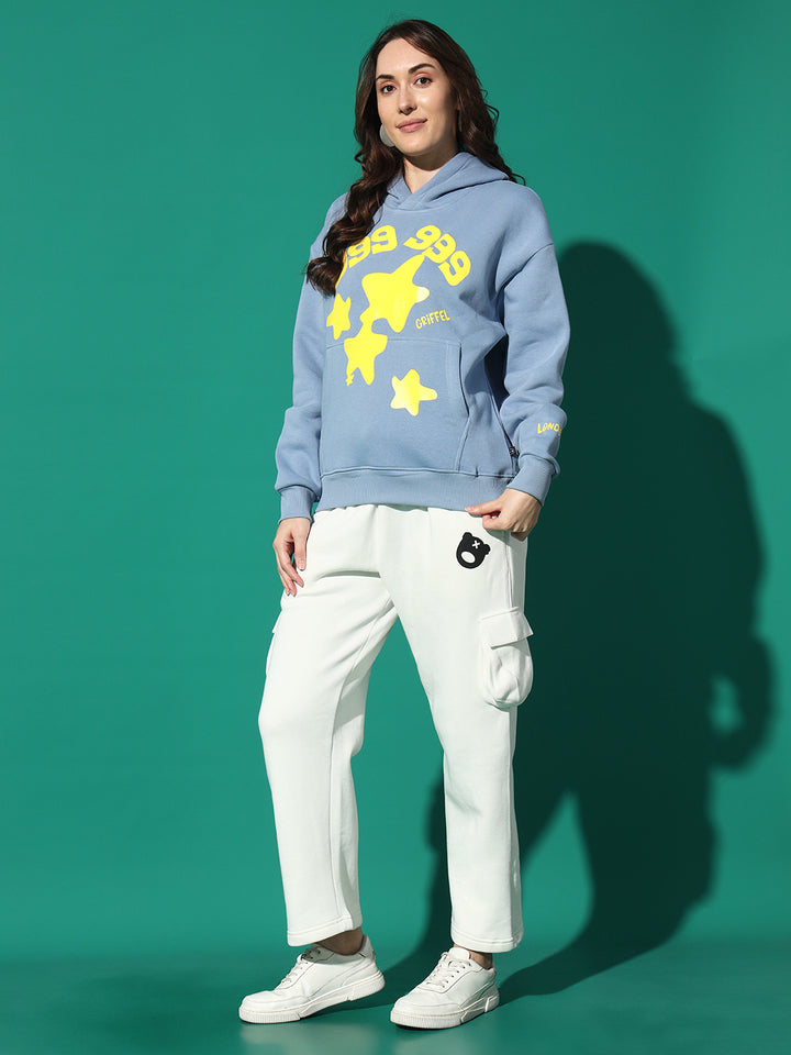 999 star Oversized Sweatshirt