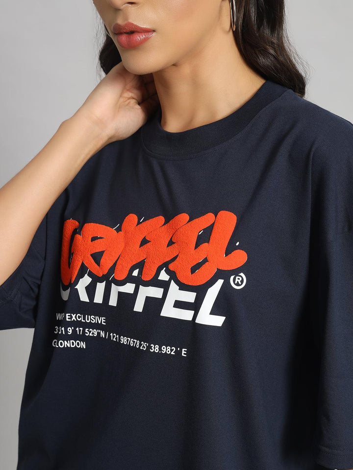 PUFF LOGO Oversized T-shirt