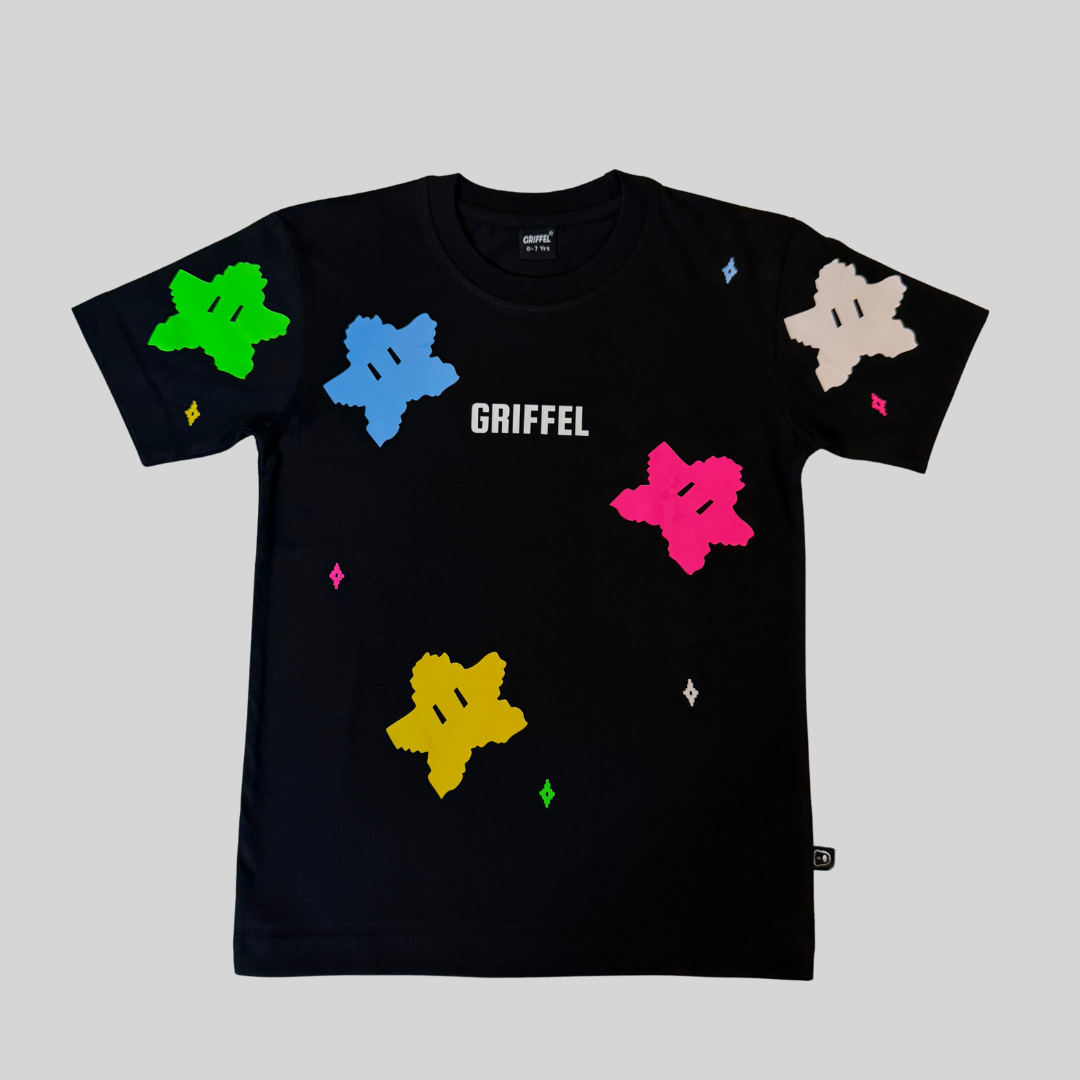 ALL OVER STAR OVERSIZED T-SHIRT KIDS