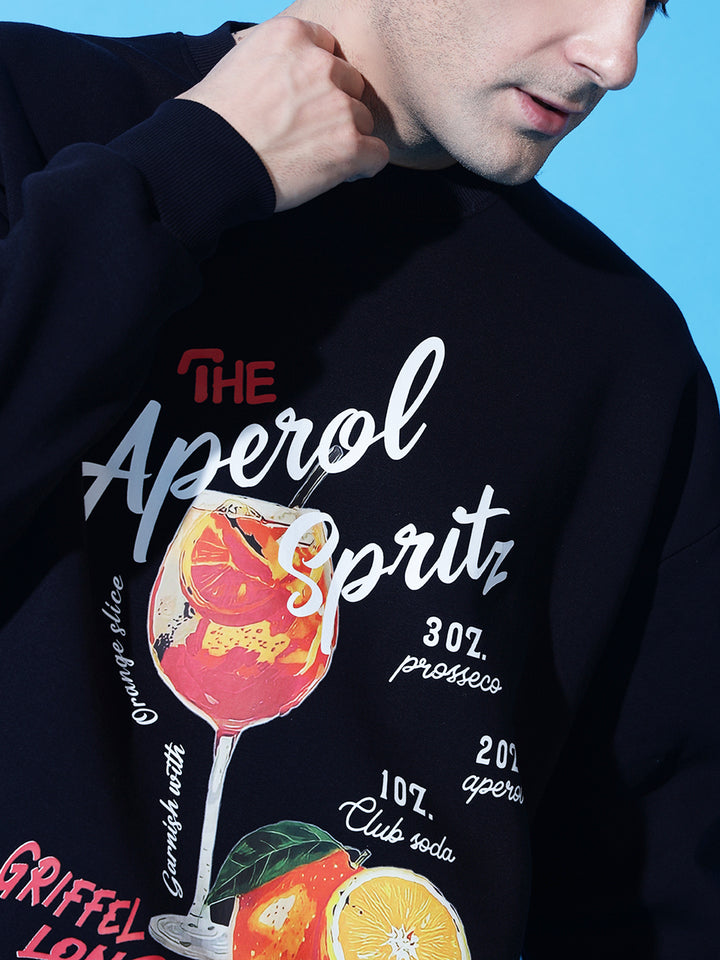 Aperol Spritz Oversized Sweatshirt