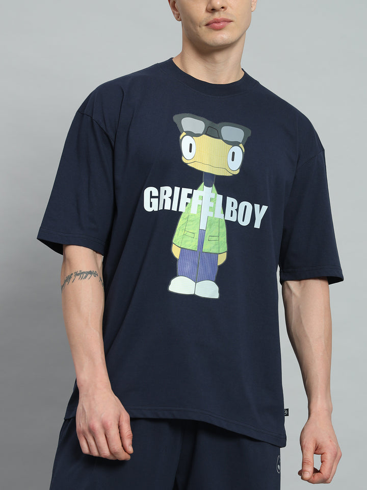 Griffel Boy Drop Shoulder Oversized T-shirt