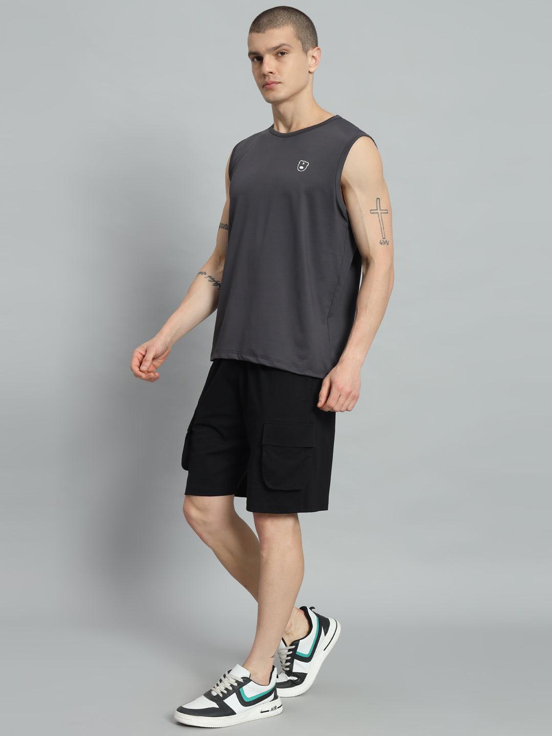 Teddy Logo Sleeveless  T-shirt