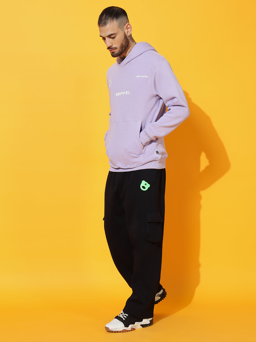 TECH LAVENDER Oversized Hoodie