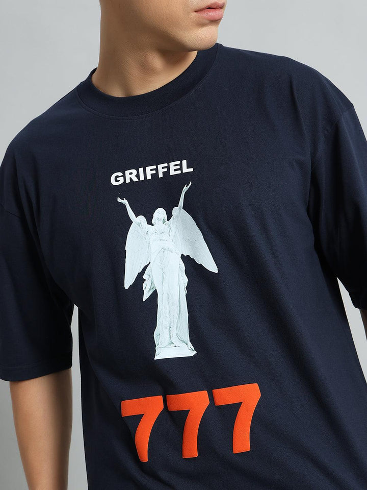 GRIFFEL 777 Logo Oversized T-Shirt