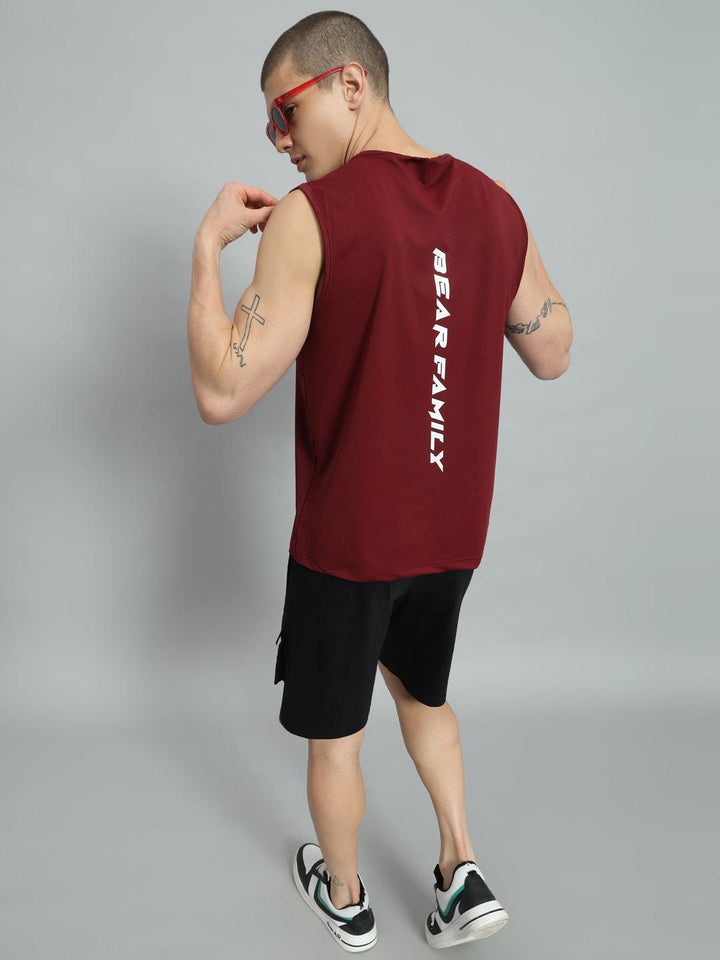 Teddy Logo Sleeveless  T-shirt