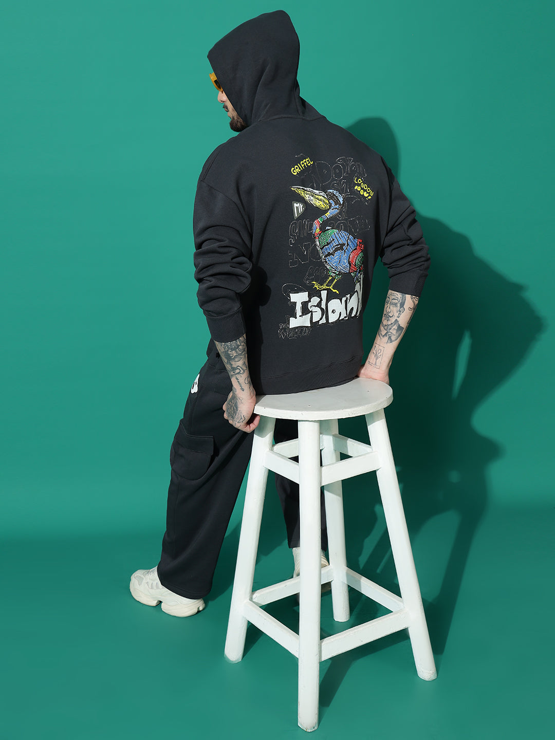 ISLAND BIRD Oversized Hoodie