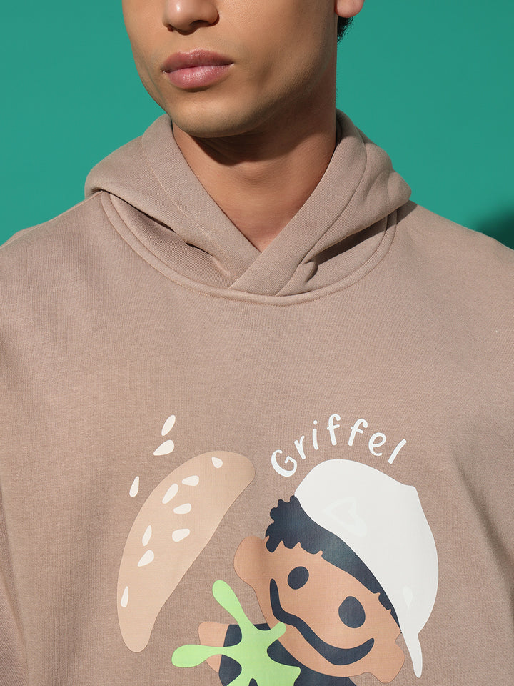 BURGER Printed Regular Fit Sweatshirt