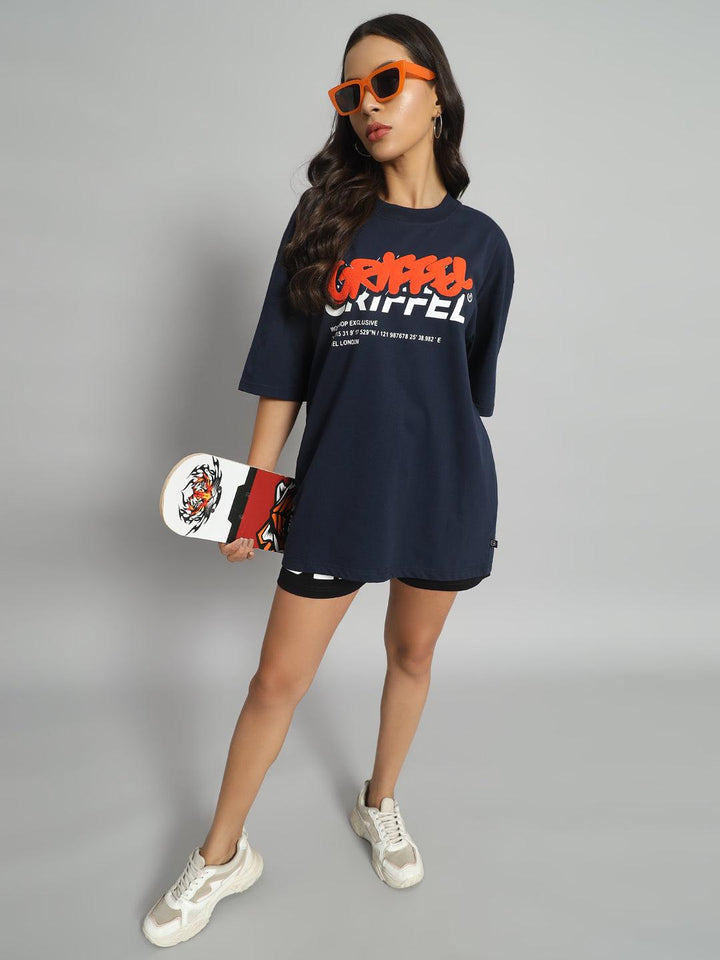 PUFF LOGO Oversized T-shirt